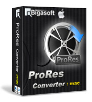 Bigasoft ProRes Converter for Mac Software Box