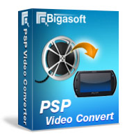 Bigasoft PSP Video Converter Software Box