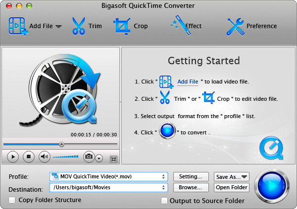 AVI to QuickTime Converter