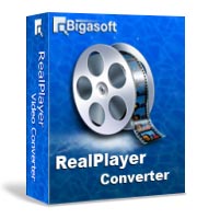 Bigasoft RealPlayer Converter Software Box