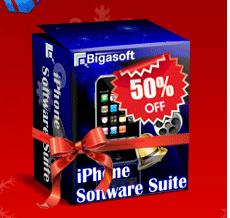 Save 50% on Bigasoft iPhone Software Suite