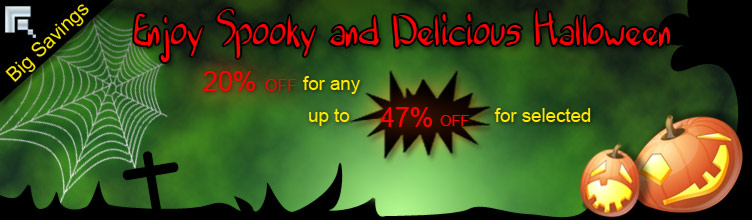 Happy Halloween from Bigasoft. Save Big