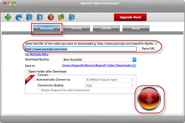 youtube to mp4 for mac online