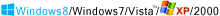 Bigasoft BlackBerry Video Converter is compatible with Windows 8, Windows 7, Vista, 2003, XP and 2000