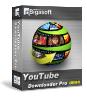 Box of Bigasoft YouTube Downloader Pro for Mac